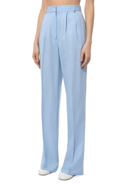 Брюки изо льна и вискозы FREEAGE, арт. WS24.PT109.2070.401, фото 3