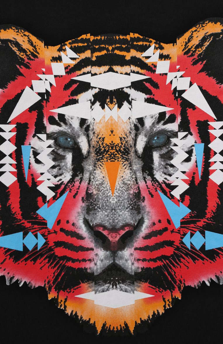Детская хлопковый лонгслив MARCELO BURLON KIDS OF MILAN черного цвета, арт. CBAB004F21JER008 | Фото 3 (Материал внешний: Хлопок; Рукава: Длинные; Мальчики Кросс-КТ: Лонгслив-одежда; Материал сплава: Проставлено; Драгоценные камни: Проставлено; Ростовка одежда: 10 - 11 лет | 140 - 146см, 12 лет | 152 см, 6 лет | 116 см, 8 лет | 128 см)