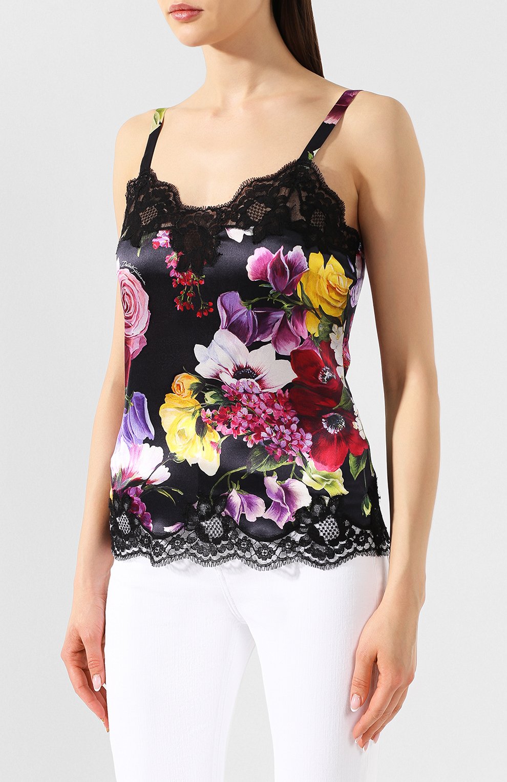 Шелковый топ DOLCE & GABBANA, арт. 07A00T/FSAX4, фото 3