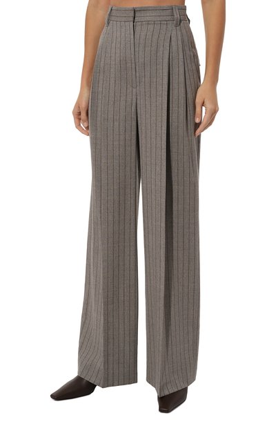 Шерстяные брюки BRUNELLO CUCINELLI, арт. MP577P8669, фото 3