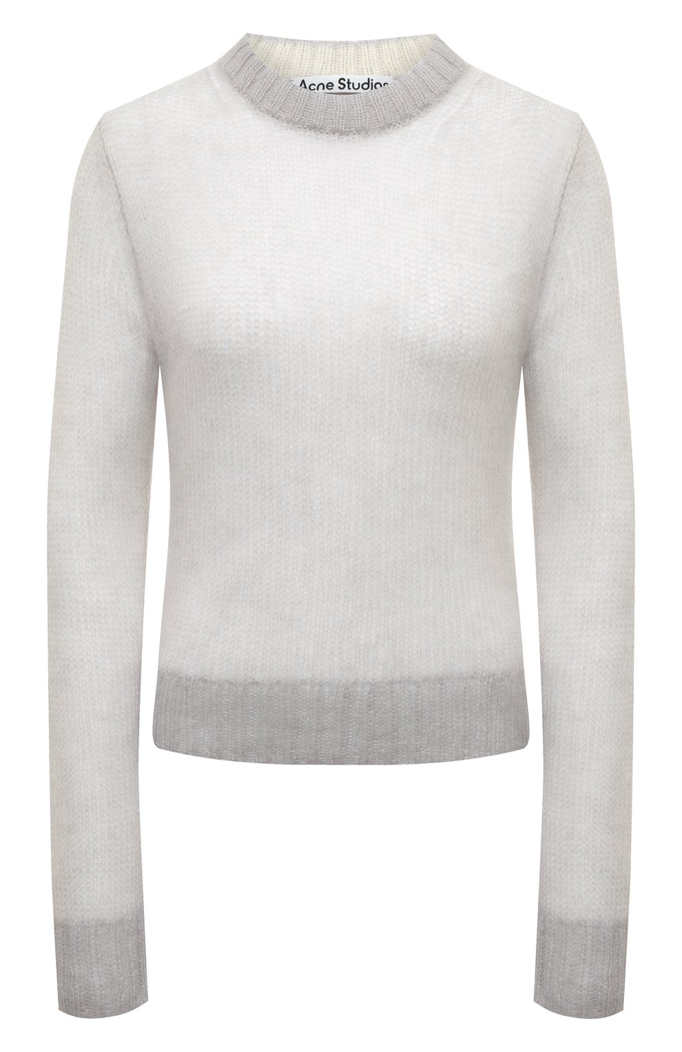 Свитер ACNE STUDIOS серого цвета по цене 24350 руб., арт. A60348, фото 1 Свитер ACNE STUDIOS, арт. A60348, фото 1