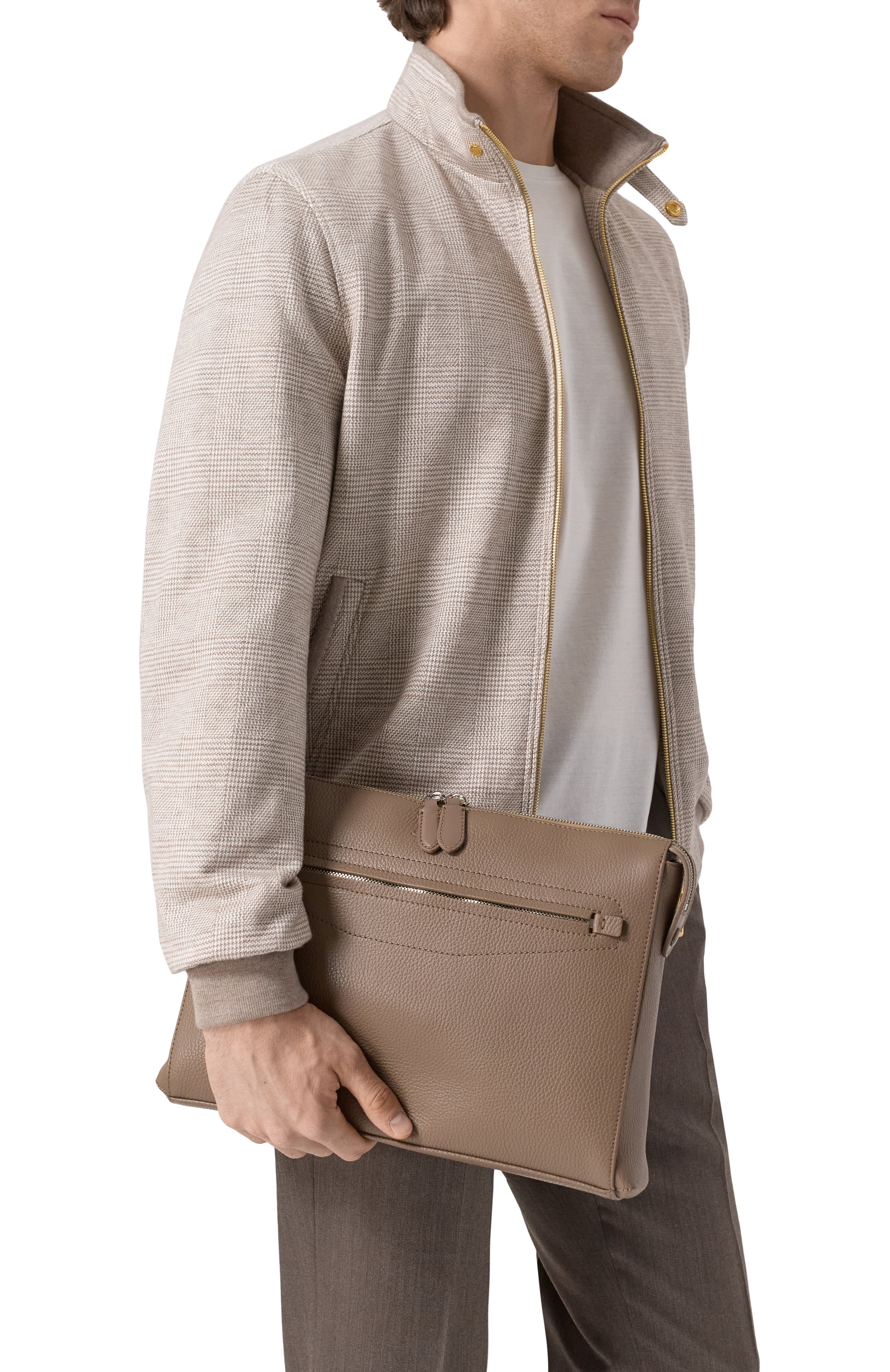 Кожаная папка для документов SANTONI, арт. UFPGA2714EN-AVGP, фото 2