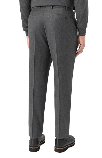 Шерстяные брюки CORNELIANI, арт. 264B08-2618581, фото 4