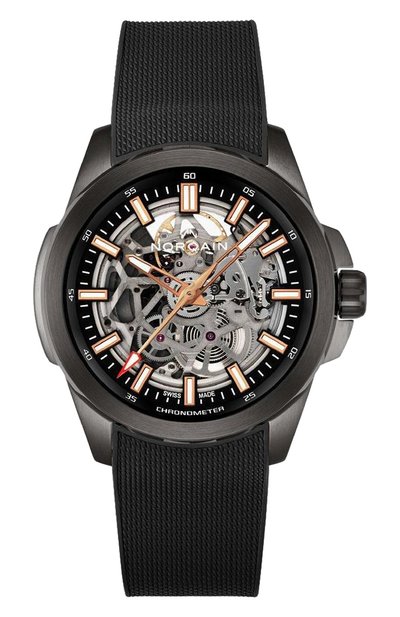 Мужские часы independence skeleton dlc NORQAIN, арт. NB3000B03A/303/322BR.20B