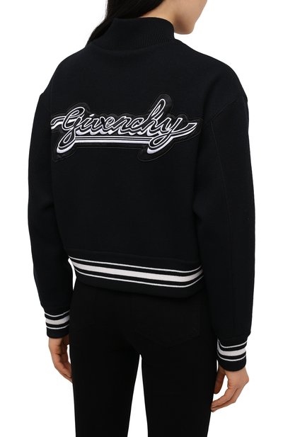 Шерстяной бомбер GIVENCHY, арт. BW00BS4Z8P, фото 4