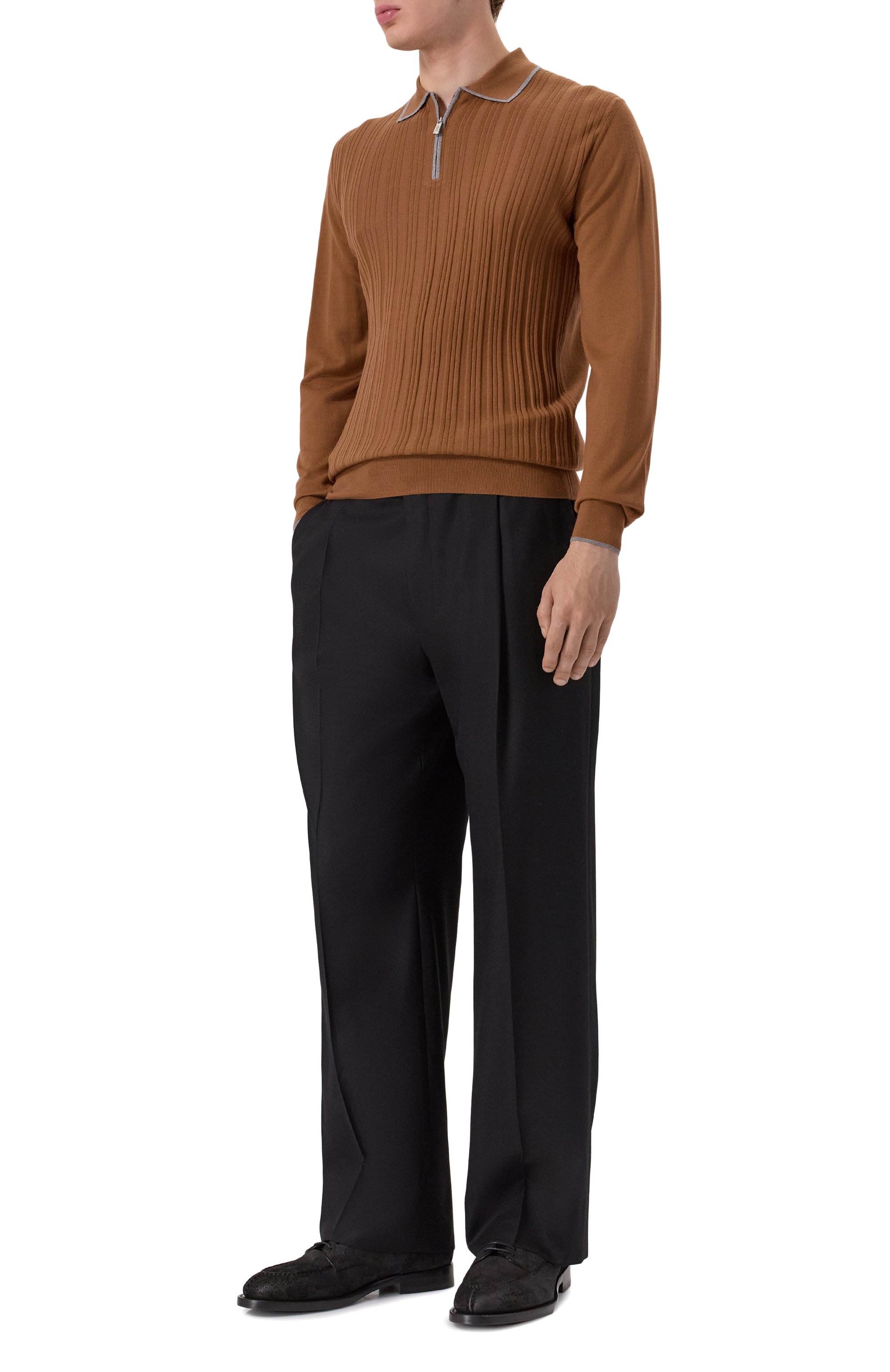 Замшевые дерби BRUNELLO CUCINELLI, арт. MZUMNAC739, фото 2