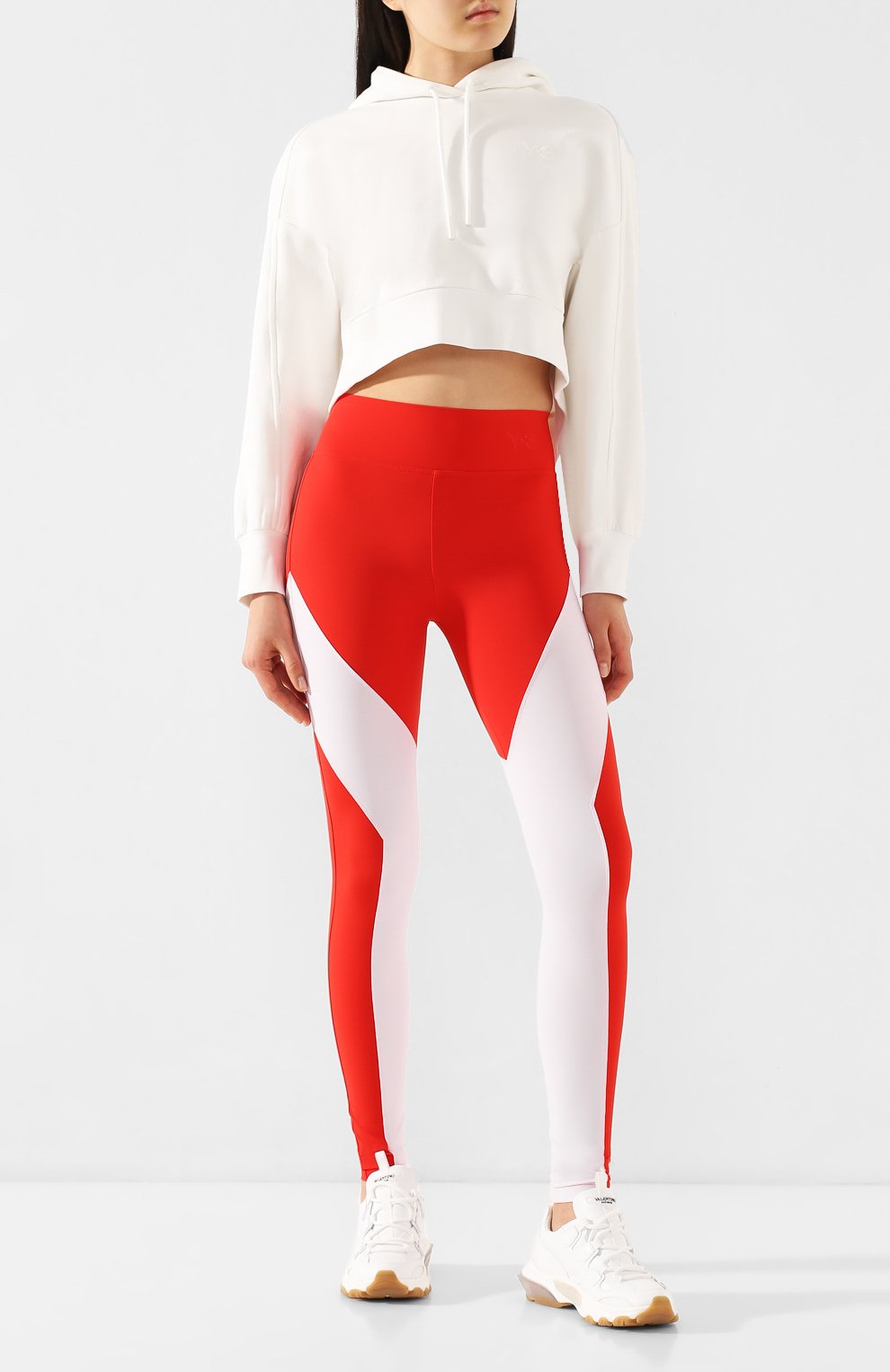 Хлопковое худи Y-3, арт. FS5590/W, фото 2