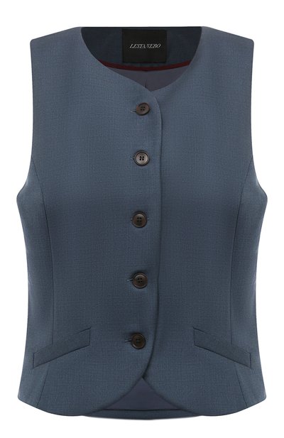 Женский шерстяной жилет LESYANEBO, арт. SS24/H-411/Zig