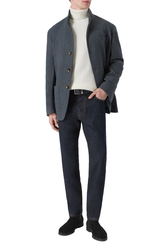 Кашемировая куртка Brunello Cucinelli MT4016265 Серый  MT4016265 Фото 2