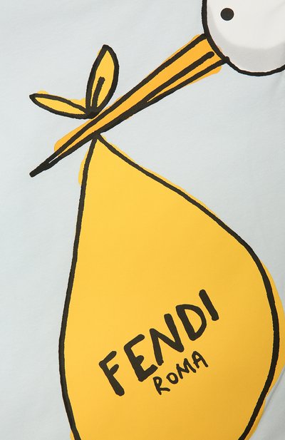 Хлопковое одеяло FENDI, арт. BUJ175/ST8, фото 5