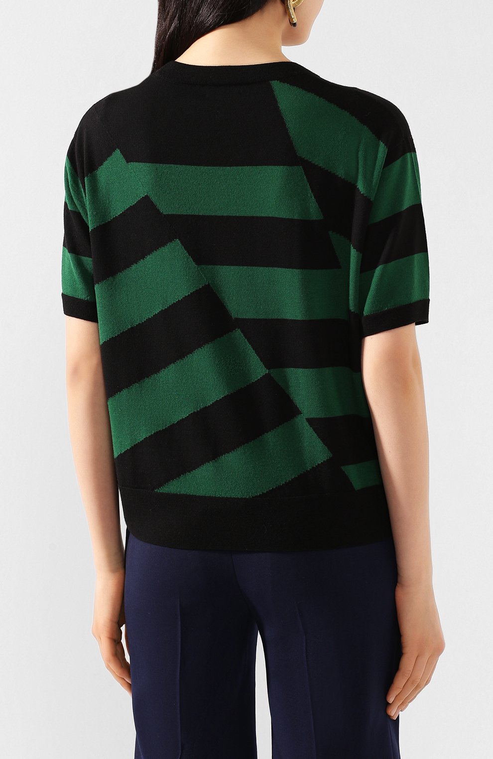 Шерстяной пуловер DRIES VAN NOTEN, арт. 201-11214-9702, фото 4
