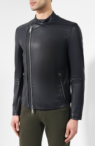 Кожаная косуха EMPORIO ARMANI, арт. 21B51P/21P5A, фото 3