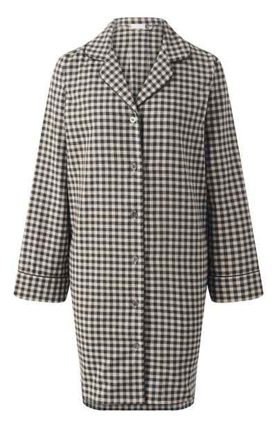 Платье из хлопка и шерсти ZIMMERLI, арт. 4600-15001, фото 1