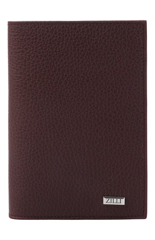 Кожаная обложка для паспорта Zilli LPP001M1990VNIN10 Бордовый LPP001M1990VNIN10