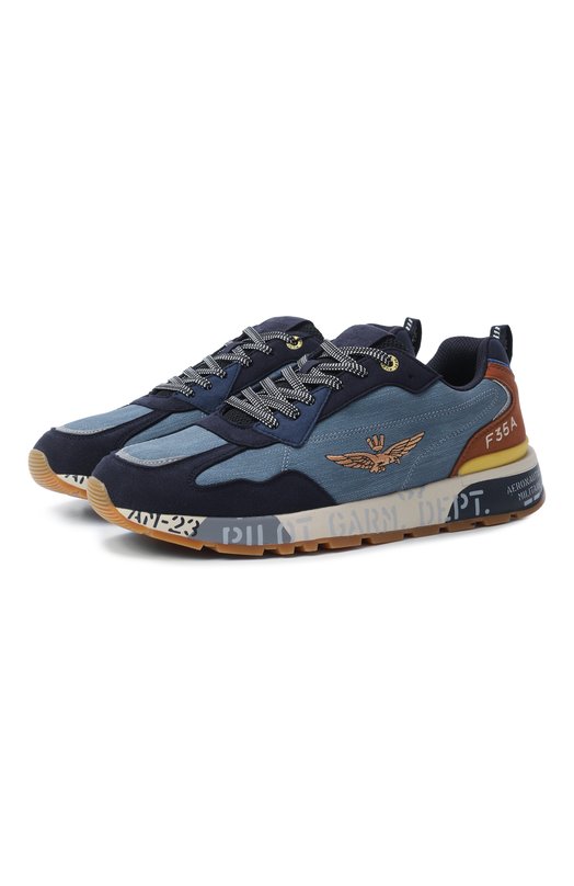 Комбинированные кроссовки Aeronautica Militare SC0276UCT03380 Голубой SC0276UCT03380