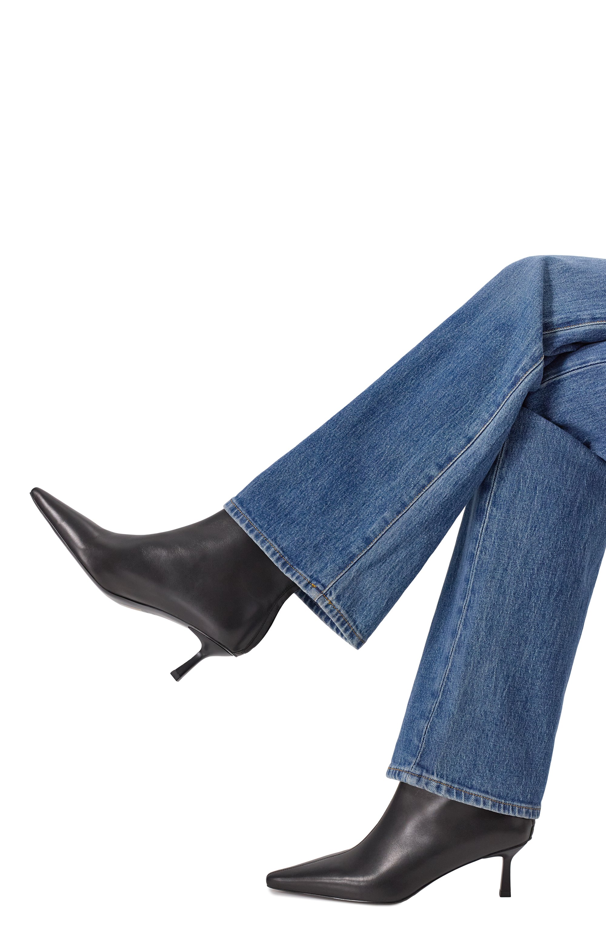 Кожаные ботильоны 12 STOREEZ, арт. 128484, фото 2