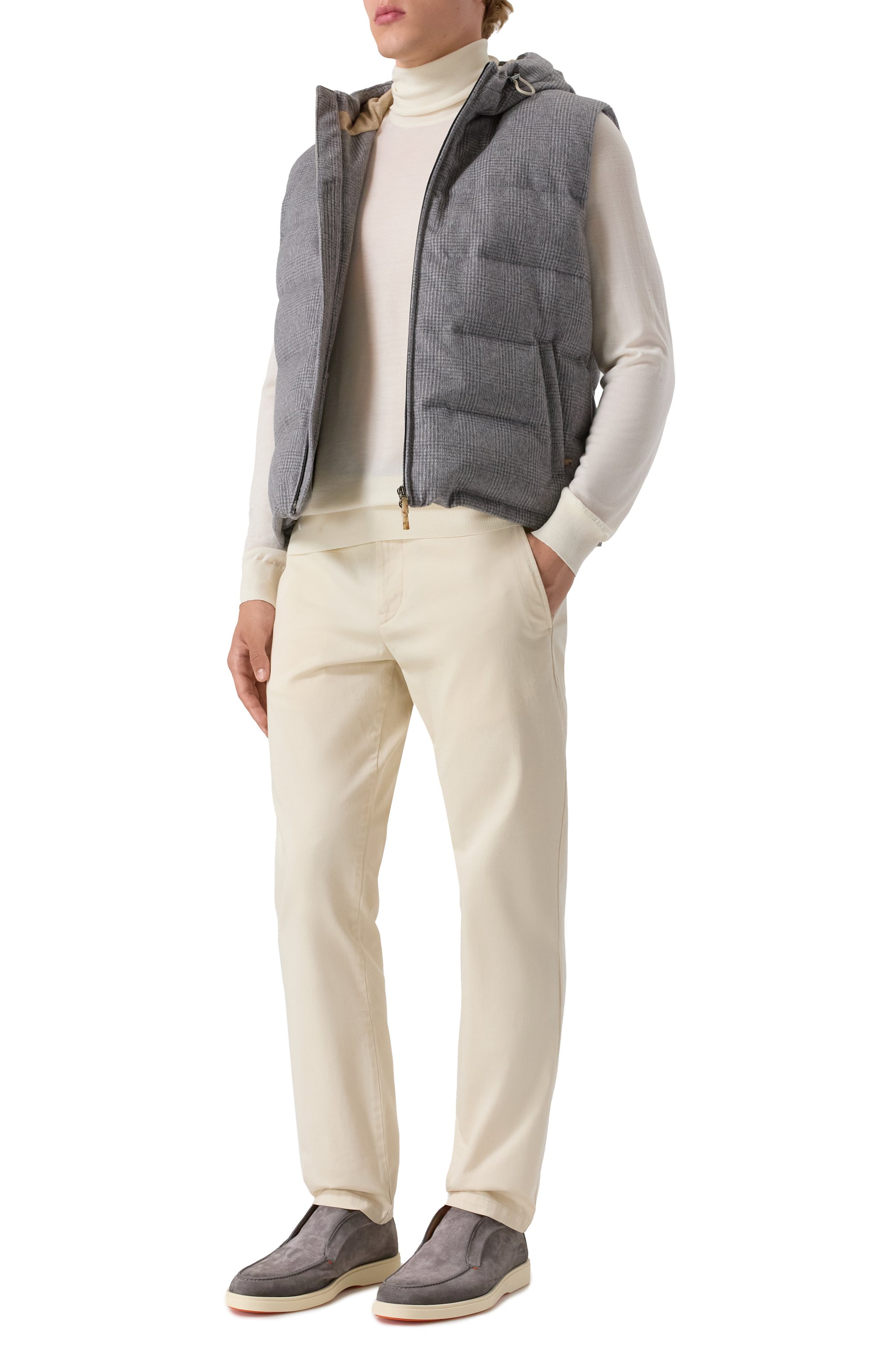 Замшевые ботинки detroit SANTONI, арт. MGDG17823TICBGEX, фото 2