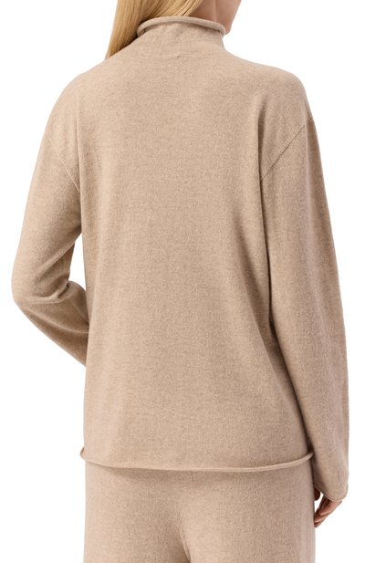 Кашемировый свитер JIL SANDER бежевого цвета по цене 127000 руб., арт. J40GP0002/J13204, фото 4 Кашемировый свитер JIL SANDER, арт. J40GP0002/J13204, фото 4