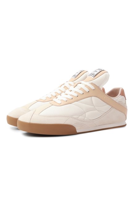 Женские кожаные кеды kick CHLOÉ, арт. CHC25U07ISL