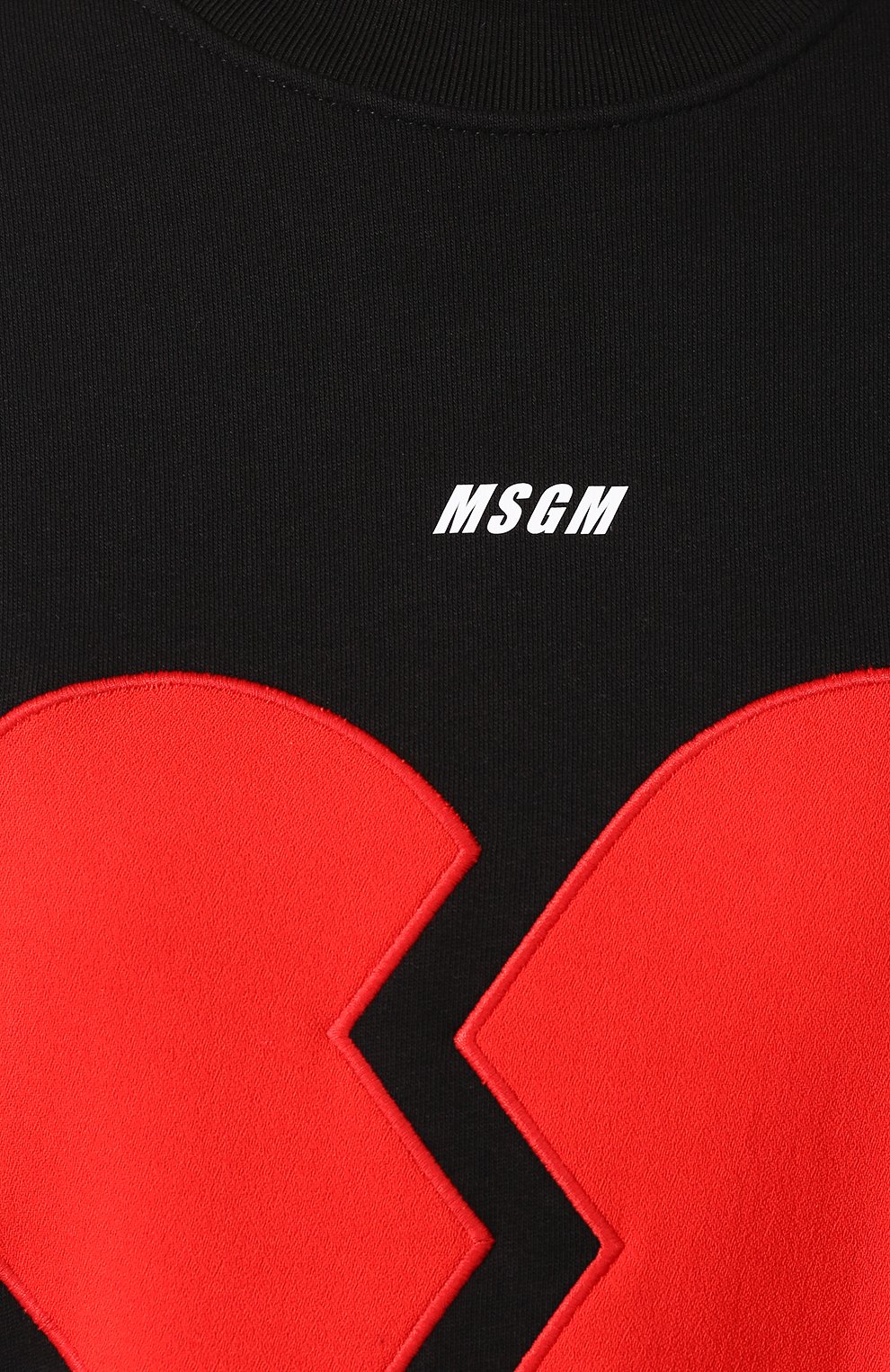 Хлопковое платье MSGM черного цвета по цене 29550 руб., арт. 2742MDA176 195799, фото 5 Хлопковое платье MSGM, арт. 2742MDA176 195799, фото 5