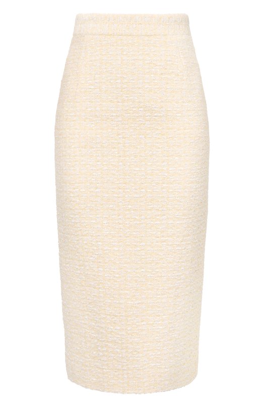 Твидовая юбка MVST M26.2PW.S005/F108 IV0RY B0UCLE Кремовый M26.2PW.S005/F108 IV0RY B0UCLE