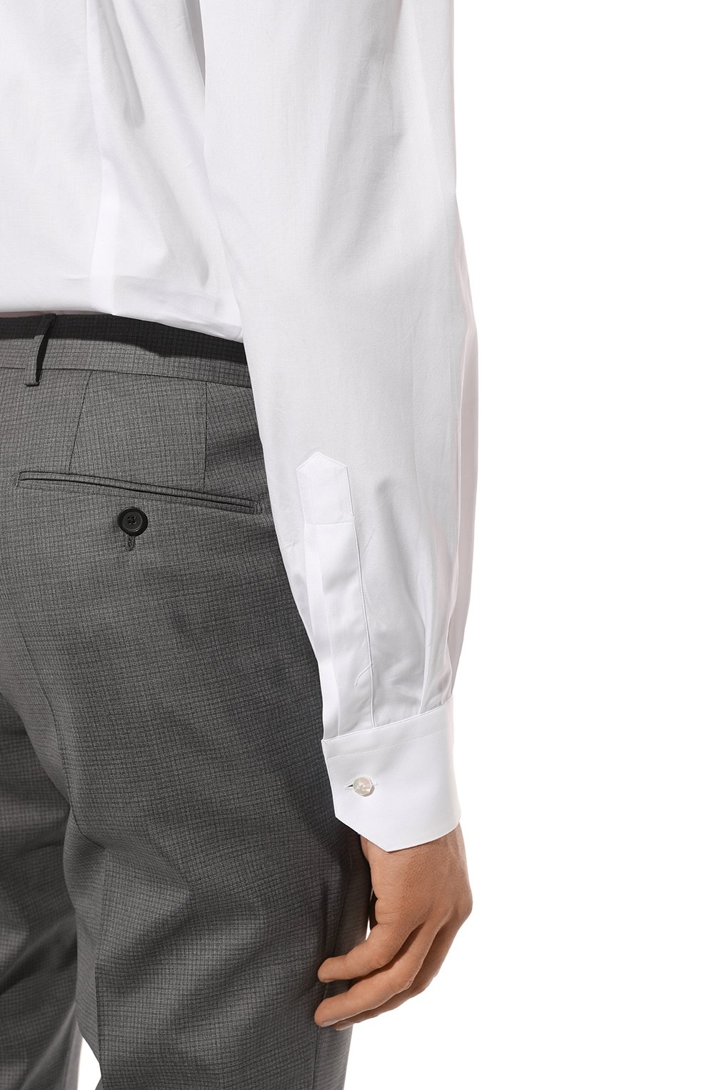 Хлопковая сорочка STEFANO RICCI, арт. *MC007132/M1450, фото 6