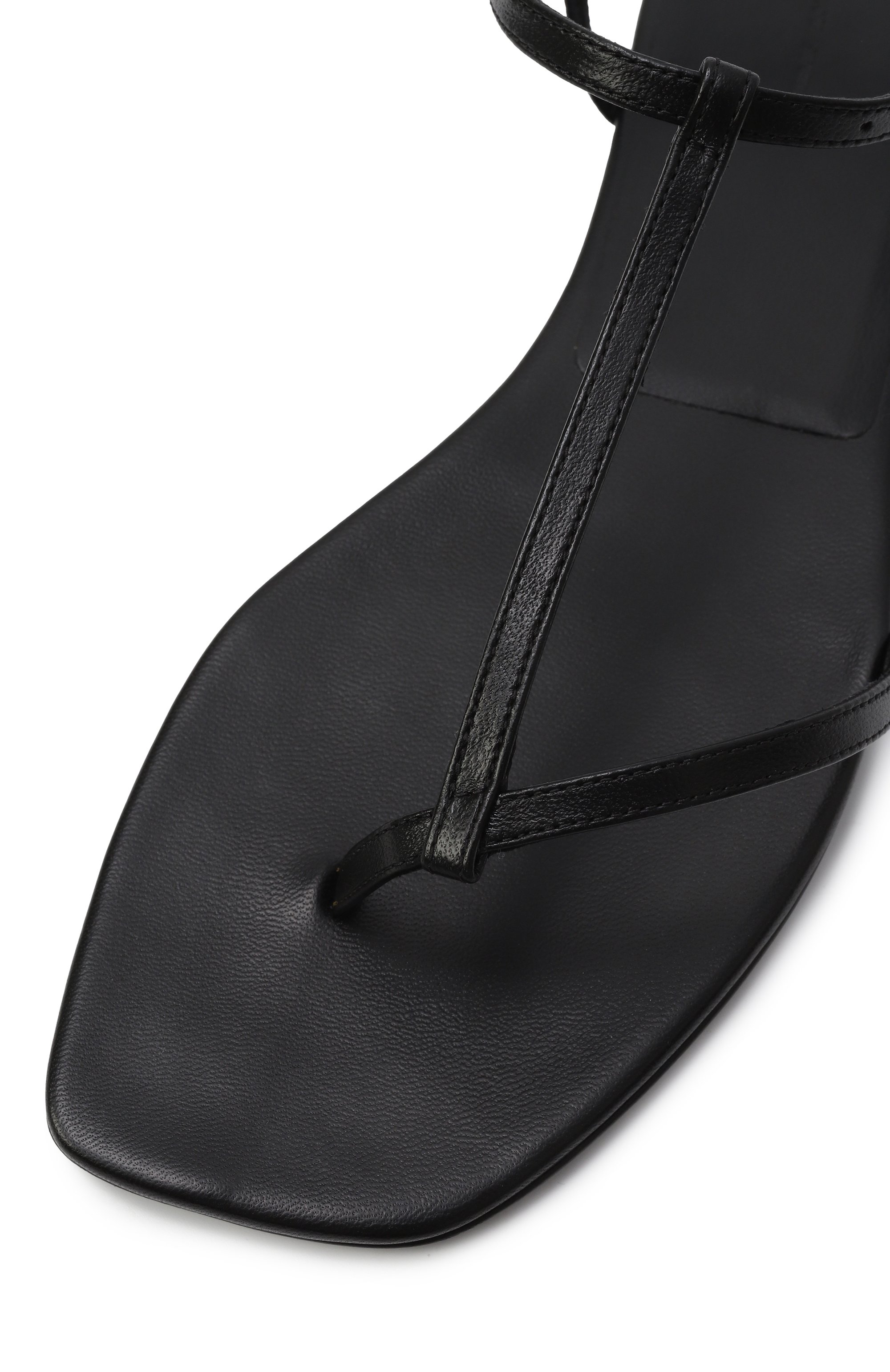 Кожаные сандалии amaru LOULOU DE SAISON черного цвета по цене 61550 руб., арт. AMARU, фото 7 Кожаные сандалии amaru LOULOU DE SAISON, арт. AMARU, фото 7