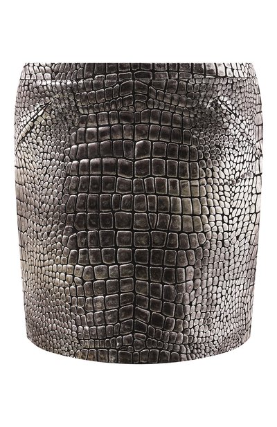 Женская кожаная юбка TOM FORD, арт. GCL859LEP012 IG001