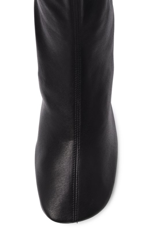 Кожаные ботильоны Jil Sander J16WU0072/P1758 Чёрный  J16WU0072/P1758 Фото 6
