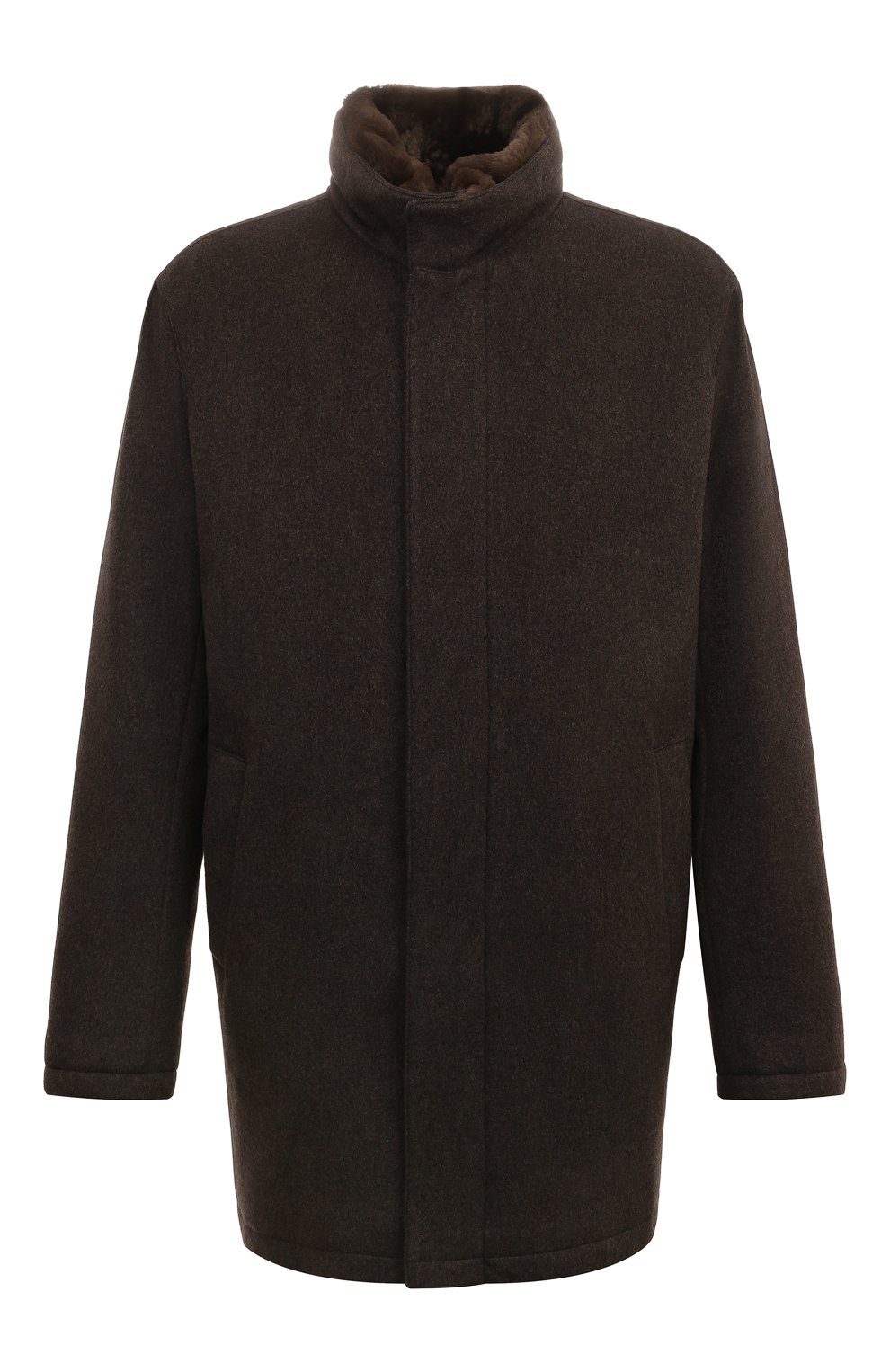 Шерстяная куртка с отделкой из бобра ANDREA CAMPAGNA, арт. C0NN0R/052592CQ_SET, фото 1