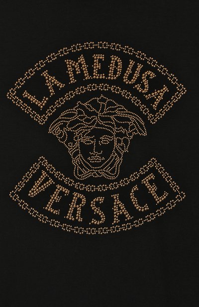 Хлопковое платье VERSACE, арт. YC000178/YA00077/8A-14A, фото 3