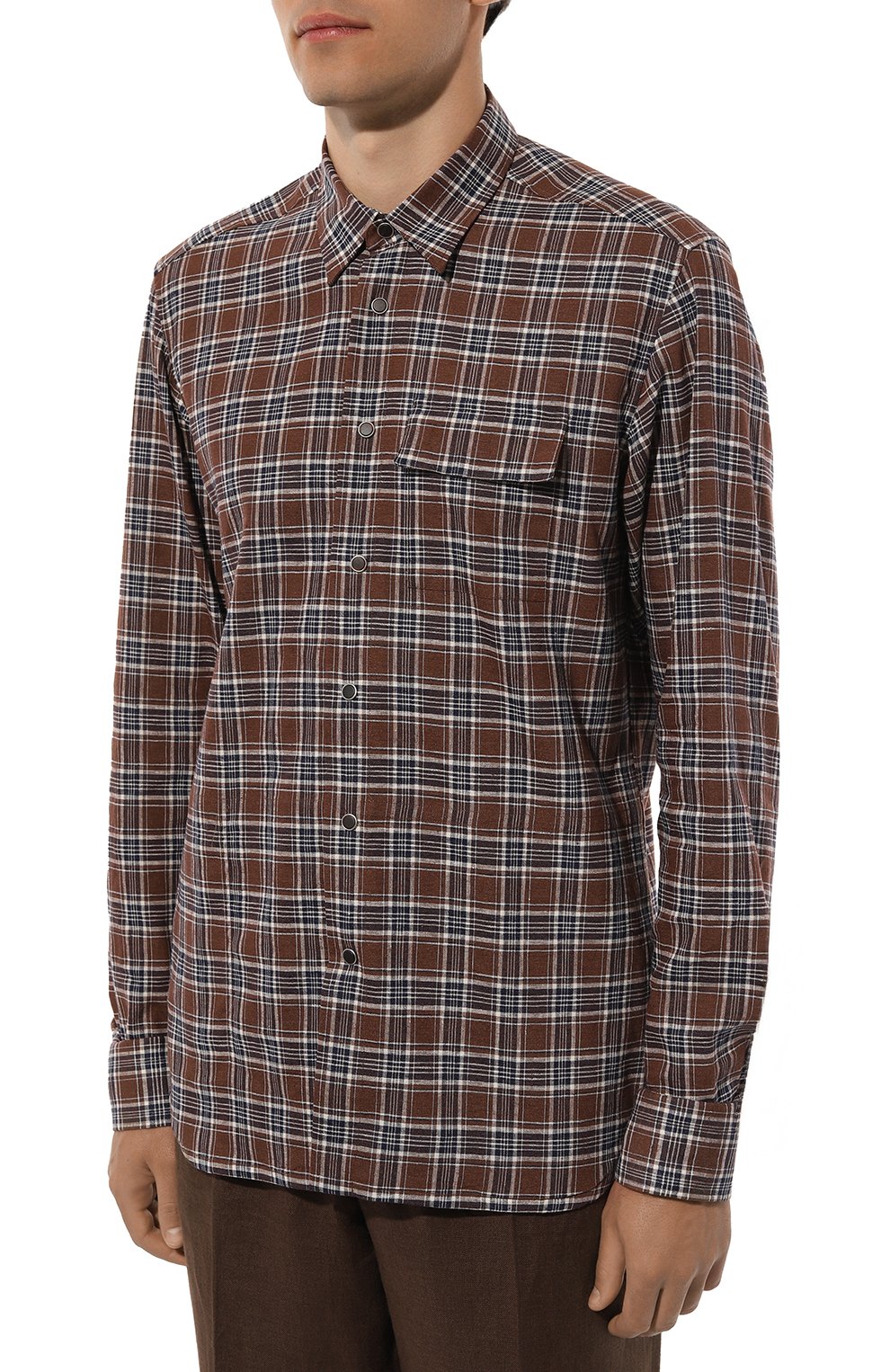 Льняная рубашка KITON, арт. UMCBUBAH08816, фото 3