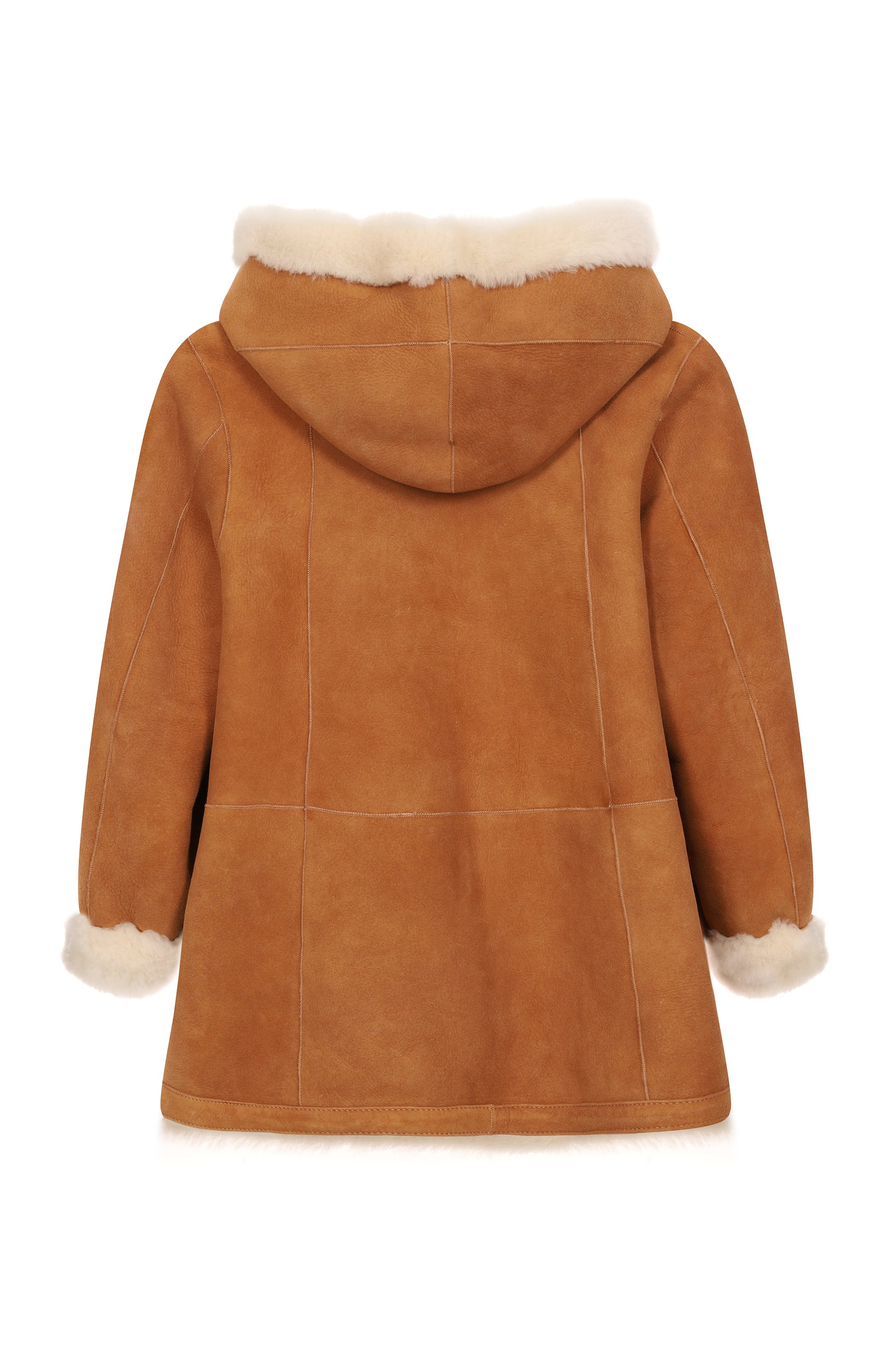 Дубленка из овчины VLASTA MOUNTAIN светло-коричневого цвета по цене 87600 руб., арт. P0LAR-K/SHEARLING MERIN0, фото 2 Дубленка из овчины VLASTA MOUNTAIN, арт. P0LAR-K/SHEARLING MERIN0, фото 2