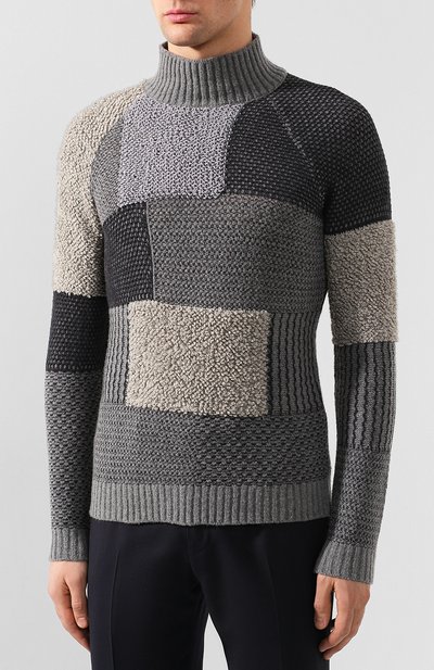 Шерстяной свитер GIORGIO ARMANI, арт. 6GSM24/SM28Z, фото 3