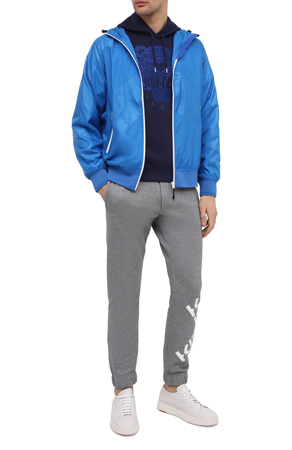 Хлопковое худи KENZO, арт. FB55SW3174XF, фото 2