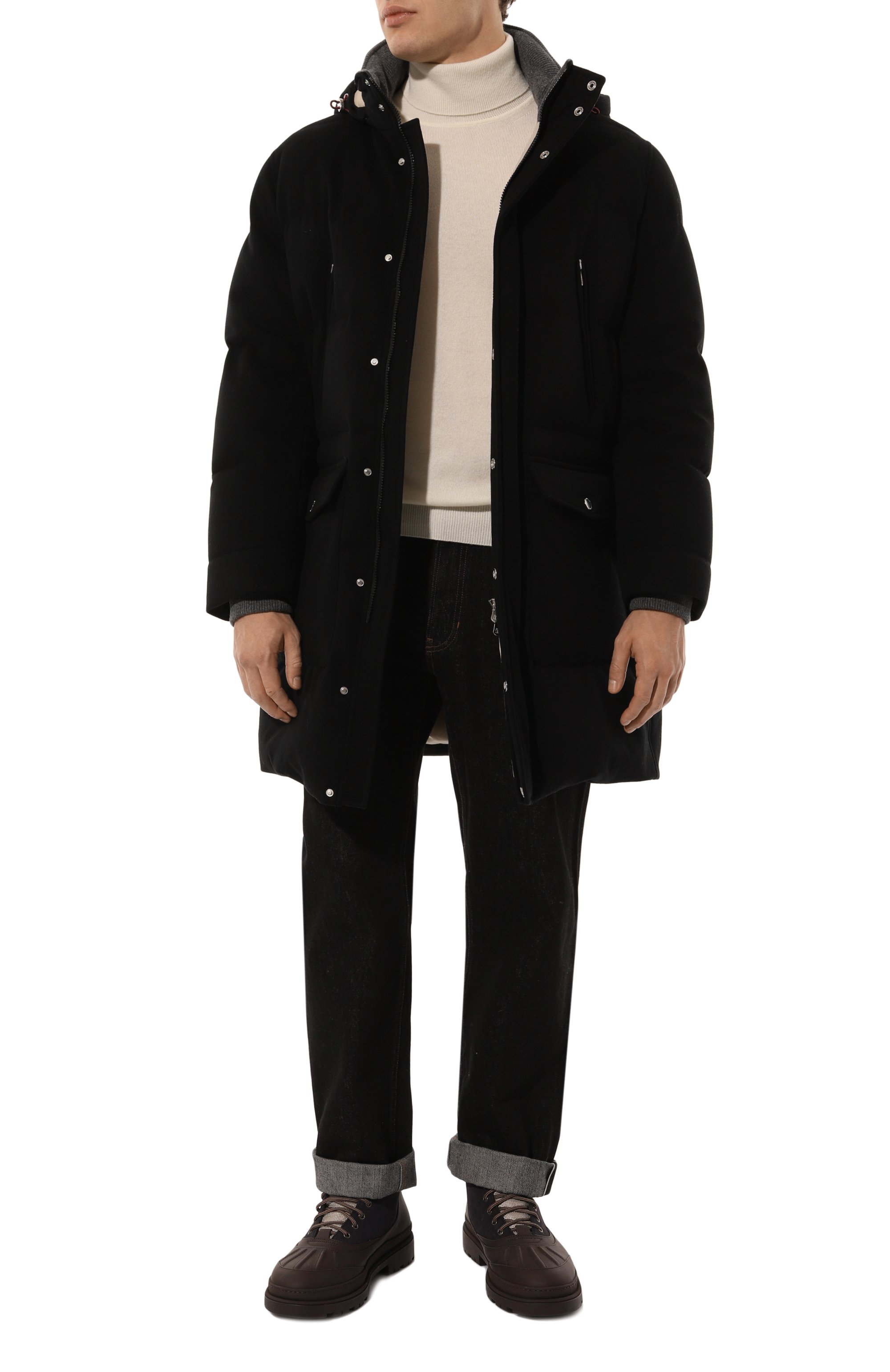 Кожаные хайкеры duck BRUNELLO CUCINELLI, арт. MZUR0MI711, фото 2