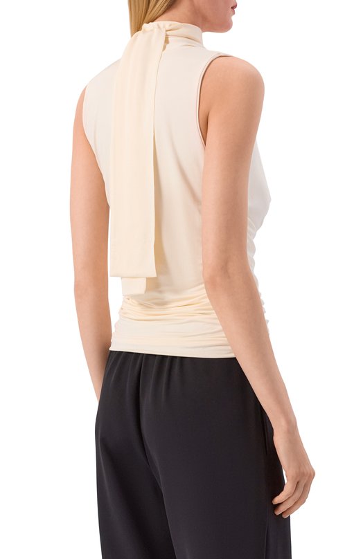 Топ из вискозы Aya Muse AMR2667 Кремовый  AMR2667 Фото 4