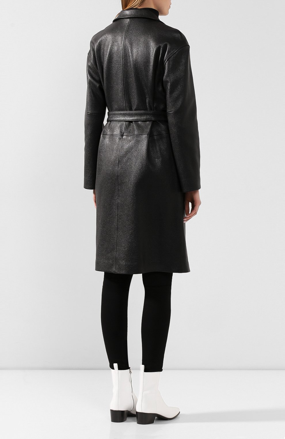 Кожаный плащ MASLOV, арт. SM213, фото 4