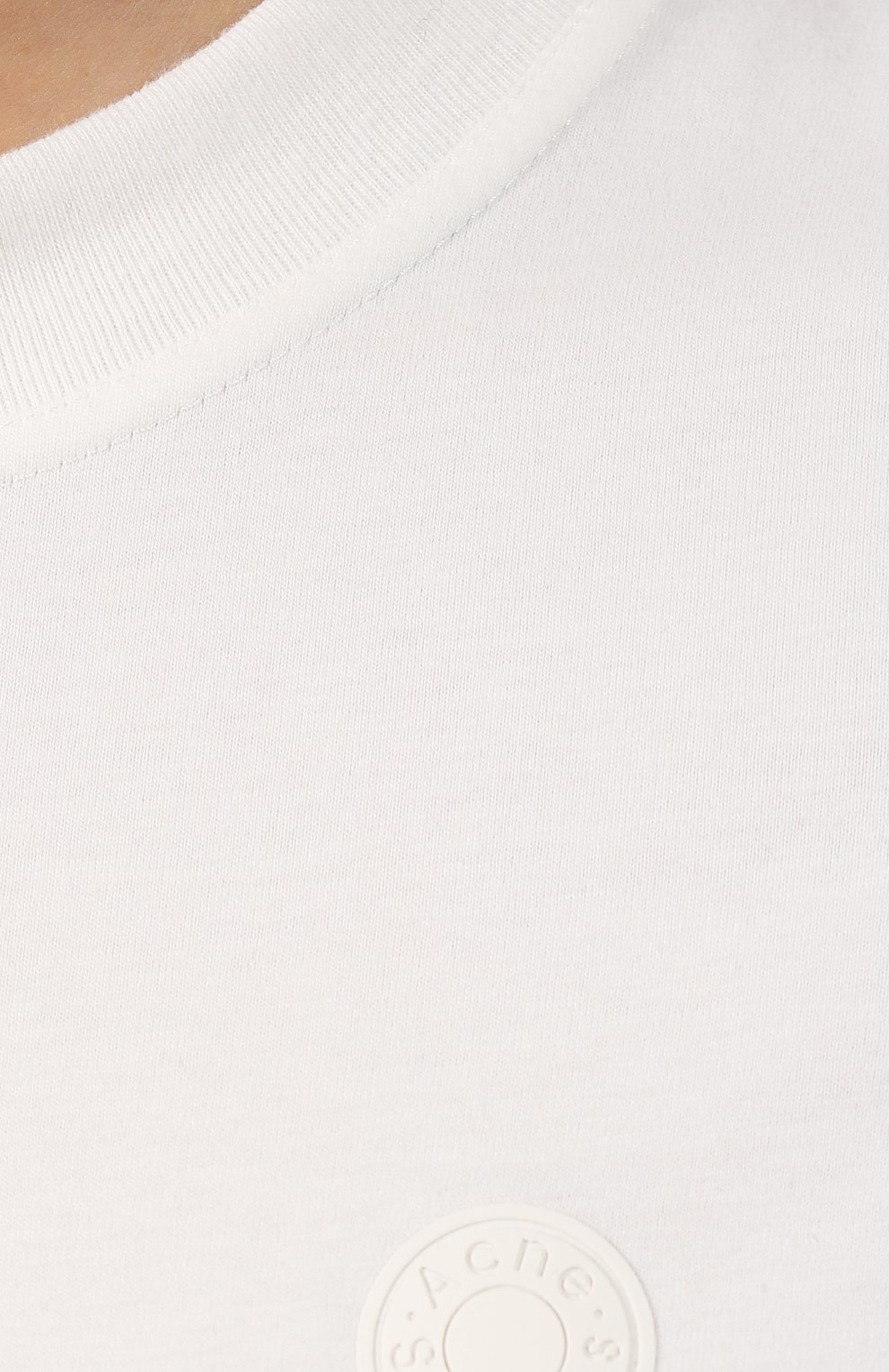 Хлопковая футболка ACNE STUDIOS, арт. AL0082, фото 5