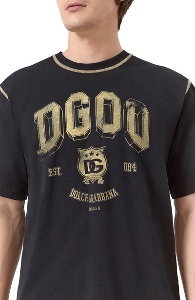 Хлопковая футболка DOLCE & GABBANA, арт. G8PN9T/G7NWY, фото 5