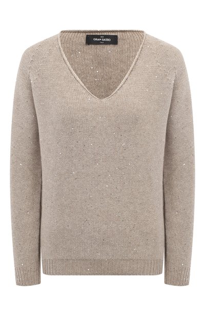 Женский пуловер из шерсти и вискозы GRAN SASSO, арт. 14201/33000