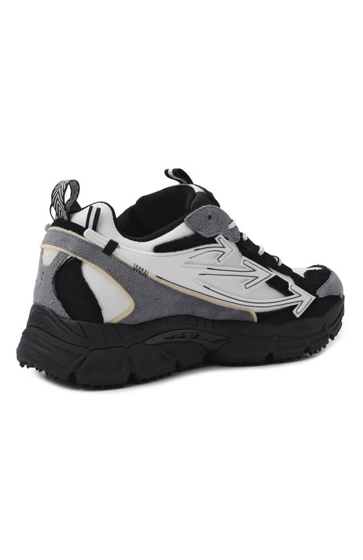 Комбинированные кроссовки Be Right Back Off-White 0MIA295S26LEA001 Серый  0MIA295S26LEA001 Фото 4