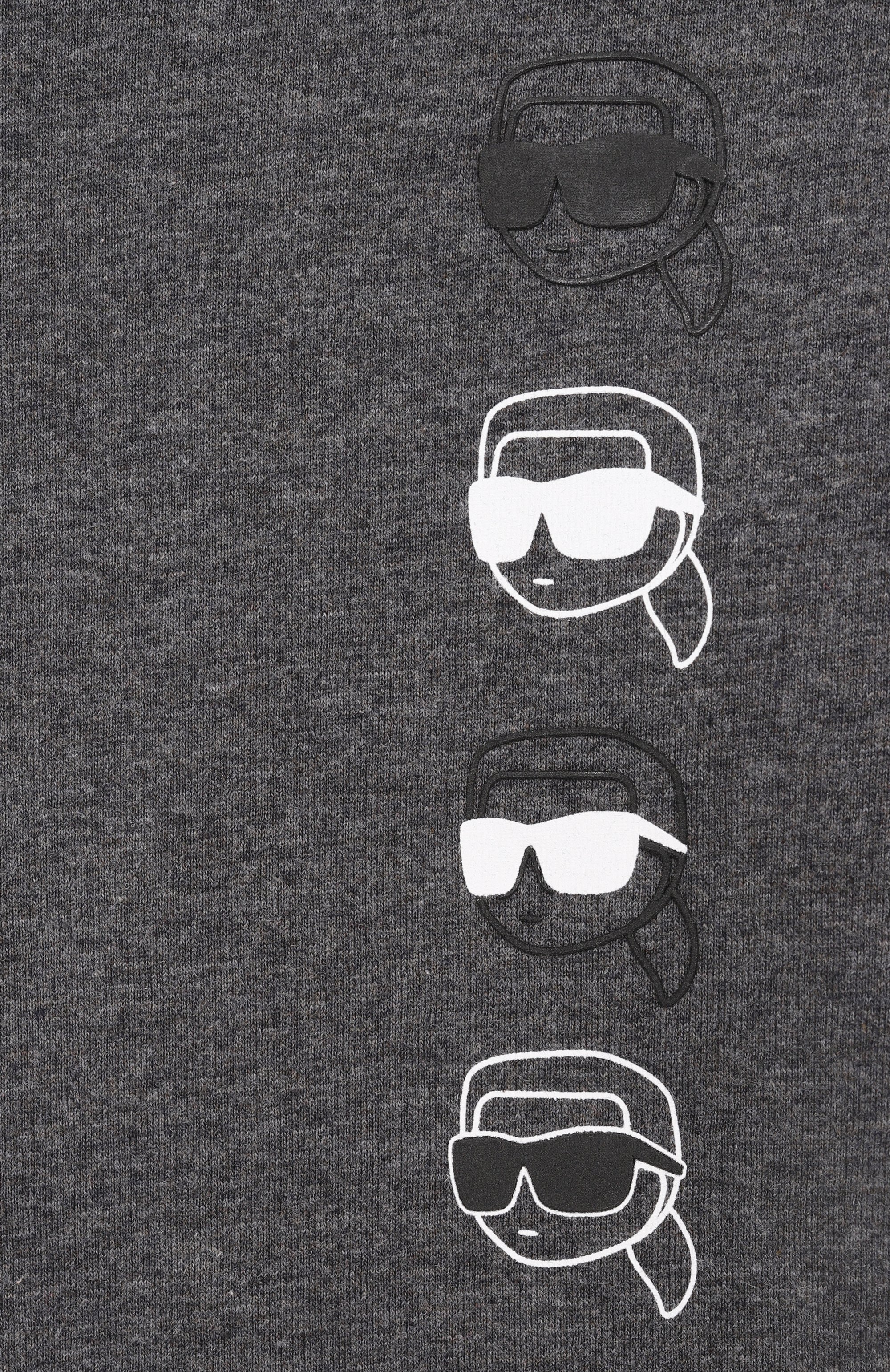 Хлопковый лонгслив KARL LAGERFELD KIDS, арт. Z30951, фото 3