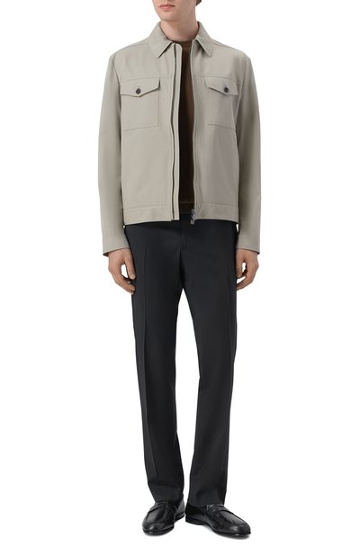 Кожаные пенни-лоферы glove FABI, арт. FU1463/C0CC0, фото 2