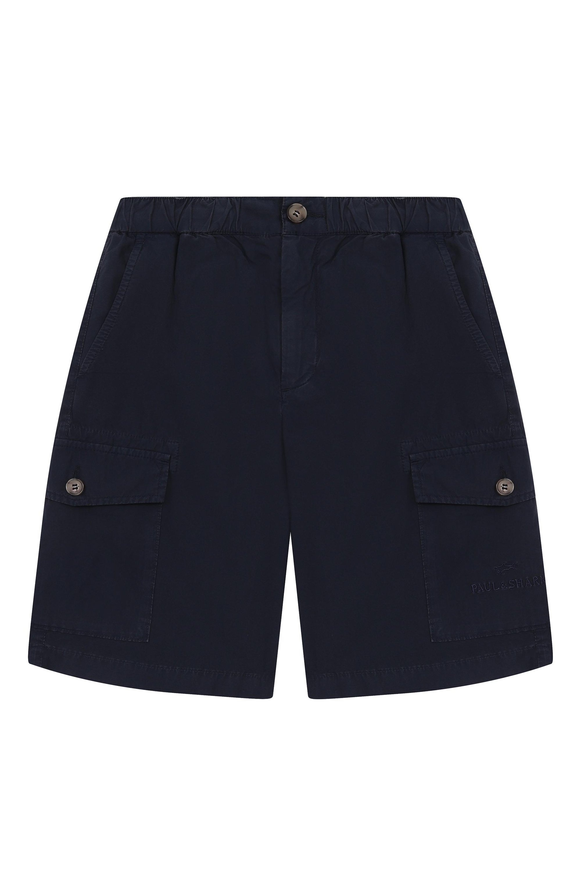 Хлопковые шорты-карго PAUL & SHARK JUNIOR, арт. WUQ002/LLC05/6A-8A, фото 1