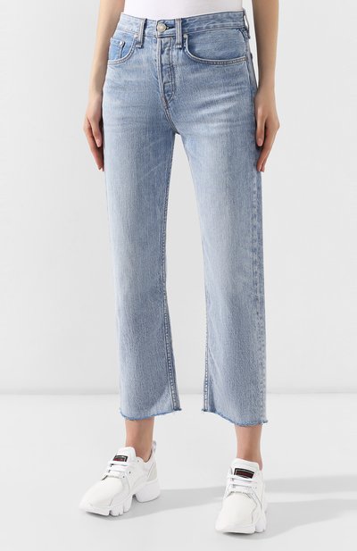 Джинсы RAG AND BONE голубого цвета по цене 31300 руб., арт. W2645I449IYB, фото 3 Джинсы RAG AND BONE, арт. W2645I449IYB, фото 3