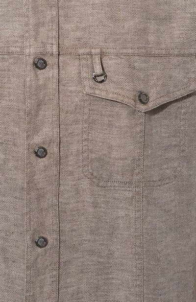Льняная рубашка STEFANO RICCI, арт. MC007067/TX0001, фото 5