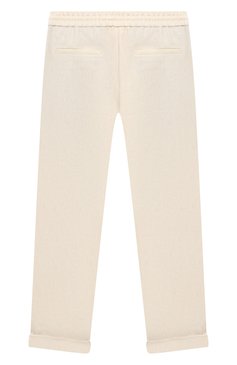 Брюки изо льна и шерсти BRUNELLO CUCINELLI, арт. BS462P503C, фото 2