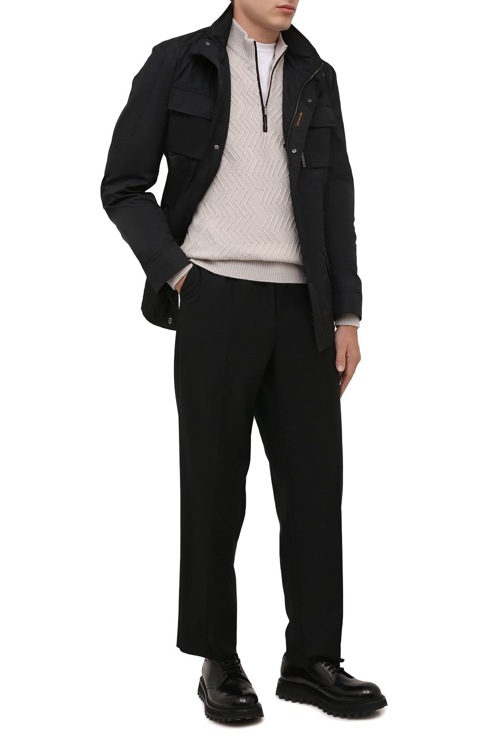 Кашемировый свитер ZILLI, арт. MBW-CZ203-PAZZ1/ML01, фото 2