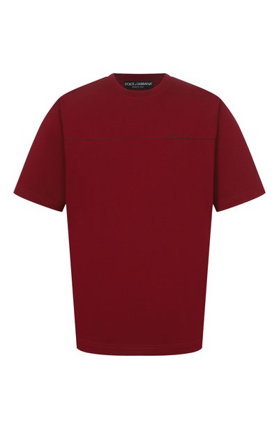 Мужская хлопковая футболка DOLCE & GABBANA, арт. G8PN9Z/G7P9N